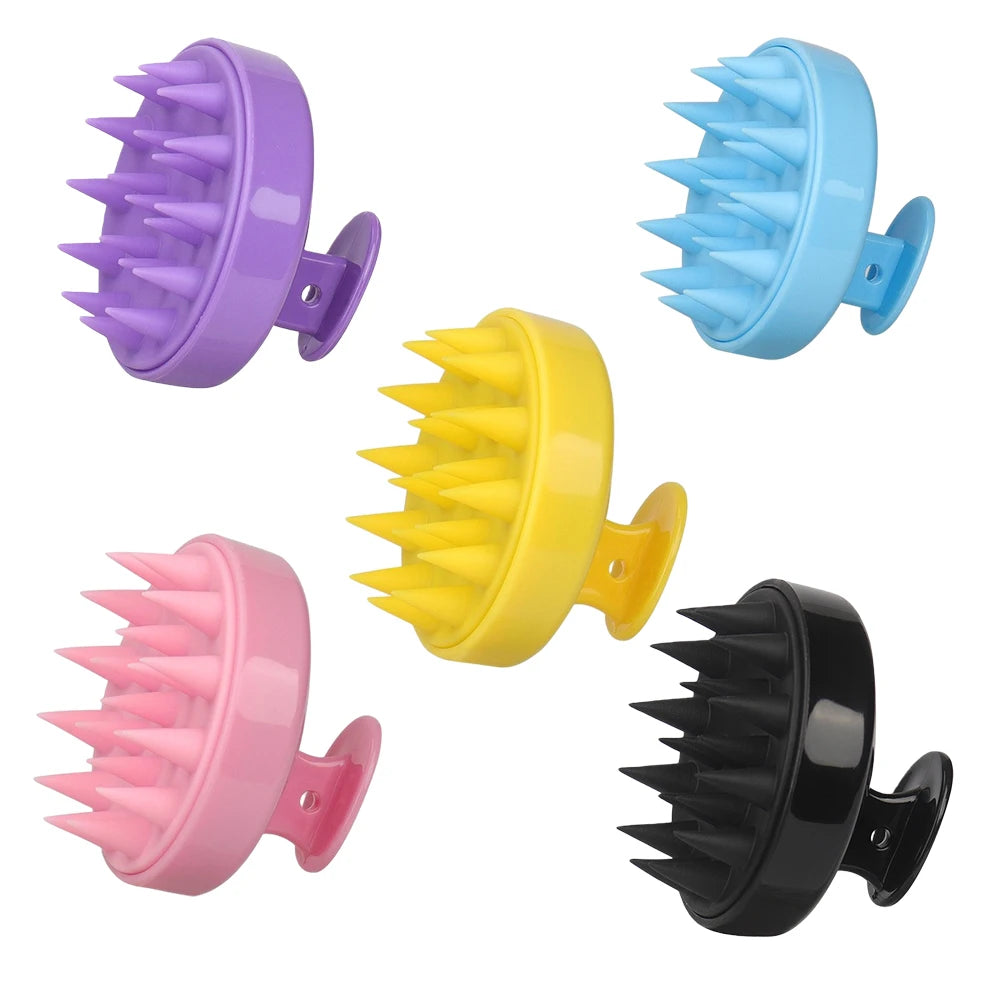 Alyvessa Silicone Scalp Massager & Shampoo Brush