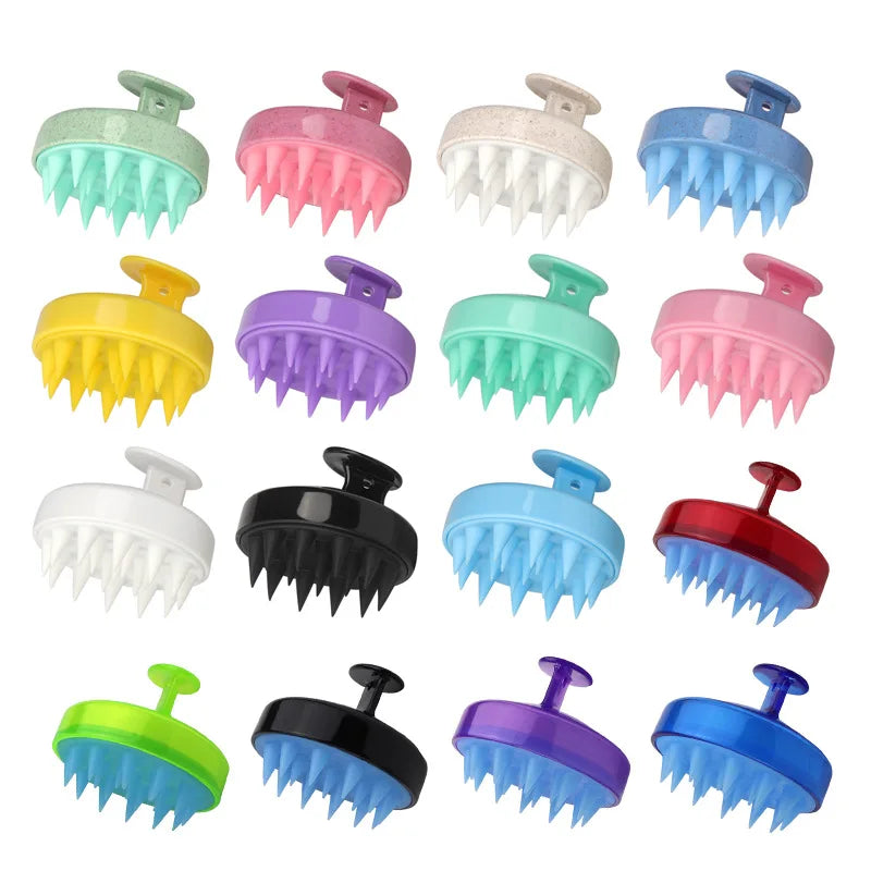 Alyvessa Silicone Scalp Massager & Shampoo Brush