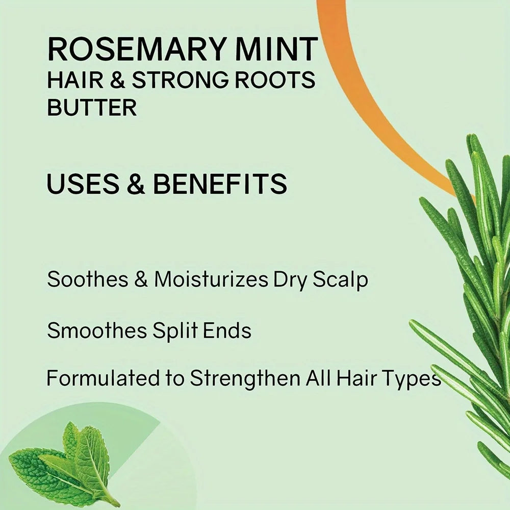 Alyvessa Rosemary Mint Hair & Strong Roots Butter