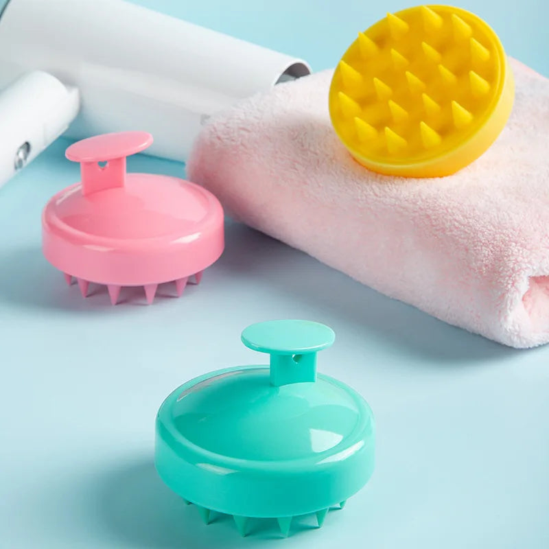 Alyvessa Silicone Scalp Massager & Shampoo Brush