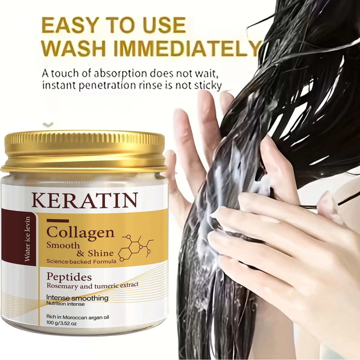 Alyvessa Keratin & Rosemary Hair Mask