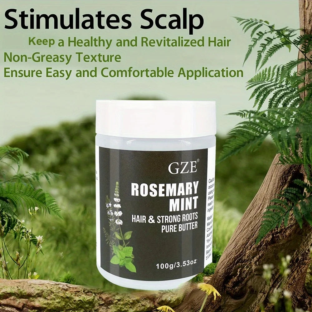 Alyvessa Rosemary Mint Hair & Strong Roots Butter