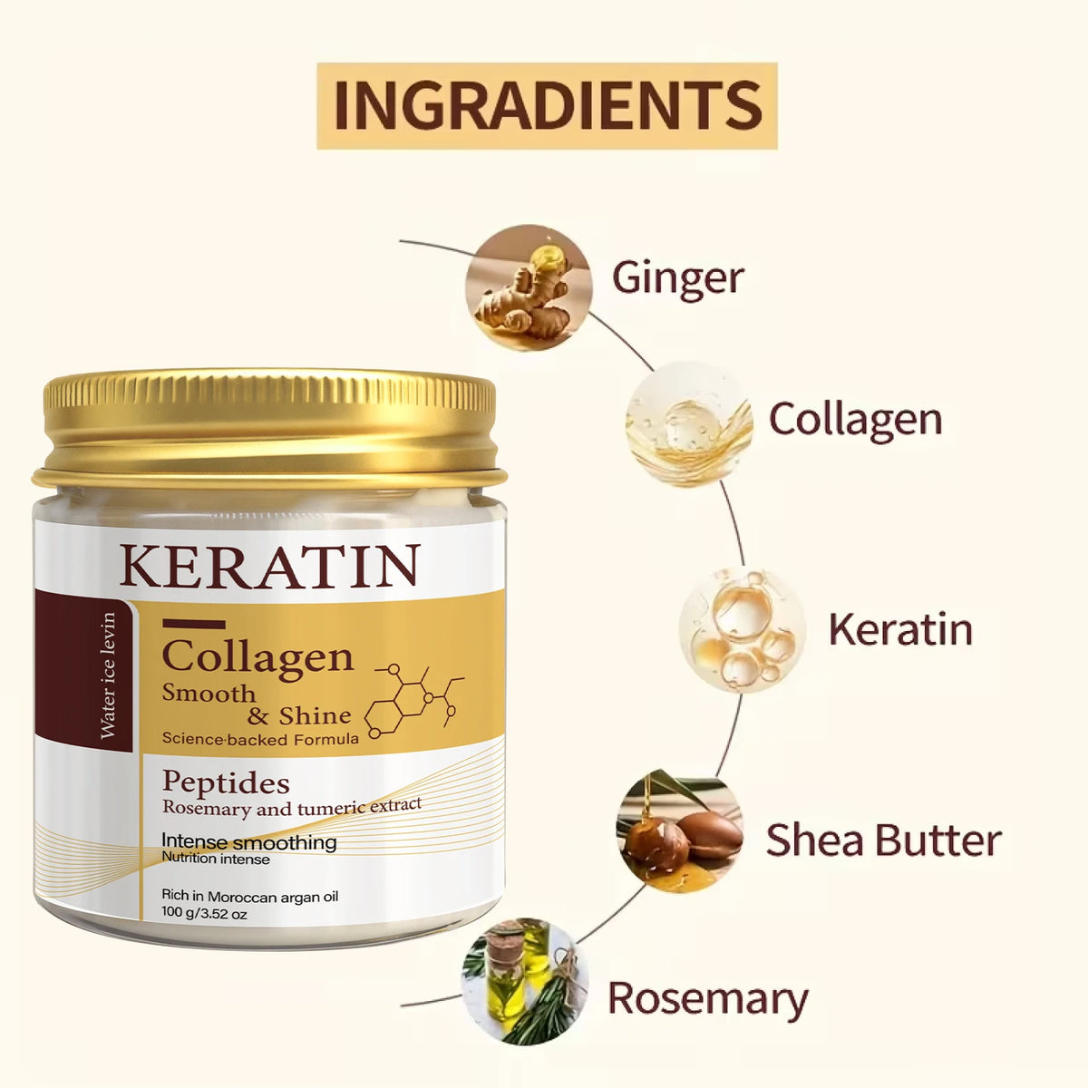Alyvessa Keratin & Rosemary Hair Mask
