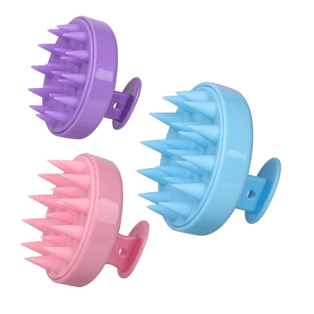 Alyvessa Silicone Scalp Massager & Shampoo Brush